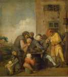 Brouwer Adriaen Village Charlatan The Operation for Stone in the Head - Hermitage